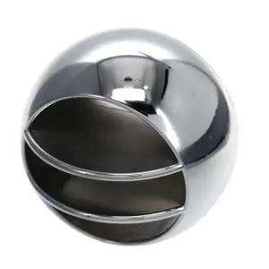 AC Vent Air Diffuser Astro Ball - LH or RH - Chrome - 67-72 Chevy GMC CK Truck Blazer Jimmy Suburban - Image 4 of 4